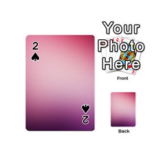 Background Blurry Template Pattern Playing Cards 54 (mini)  by Nexatart