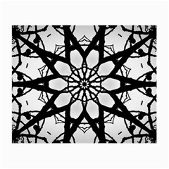 Pattern Abstract Fractal Small Glasses Cloth (2-side) by Nexatart