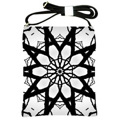 Pattern Abstract Fractal Shoulder Sling Bags by Nexatart