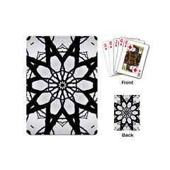 Pattern Abstract Fractal Playing Cards (mini)  by Nexatart