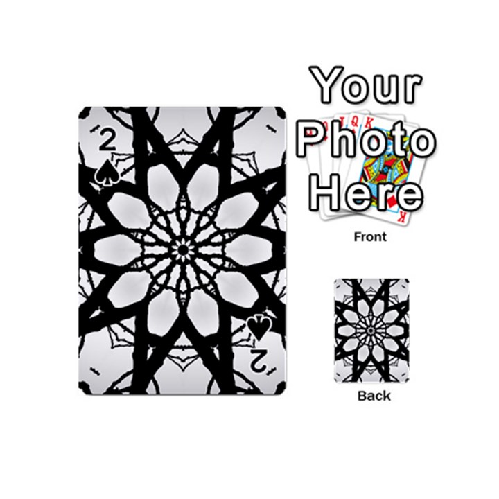 Pattern Abstract Fractal Playing Cards 54 (Mini) 