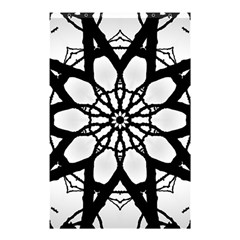 Pattern Abstract Fractal Shower Curtain 48  X 72  (small)  by Nexatart