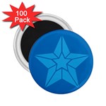 Star Design Pattern Texture Sign 2.25  Magnets (100 pack)  Front