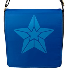 Star Design Pattern Texture Sign Flap Messenger Bag (s) by Nexatart