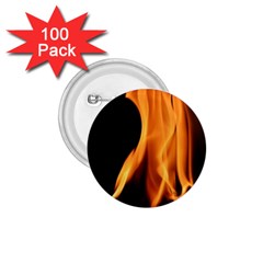 Fire Flame Pillar Of Fire Heat 1 75  Buttons (100 Pack)  by Nexatart