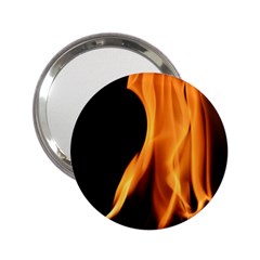 Fire Flame Pillar Of Fire Heat 2 25  Handbag Mirrors by Nexatart