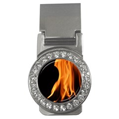 Fire Flame Pillar Of Fire Heat Money Clips (cz)  by Nexatart