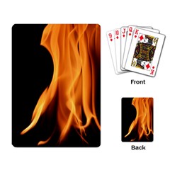 Fire Flame Pillar Of Fire Heat Playing Card by Nexatart