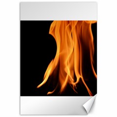 Fire Flame Pillar Of Fire Heat Canvas 12  X 18   by Nexatart