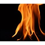 Fire Flame Pillar Of Fire Heat Deluxe Canvas 14  x 11  14  x 11  x 1.5  Stretched Canvas