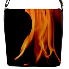 Fire Flame Pillar Of Fire Heat Flap Messenger Bag (s) by Nexatart