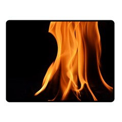 Fire Flame Pillar Of Fire Heat Double Sided Fleece Blanket (small)  by Nexatart