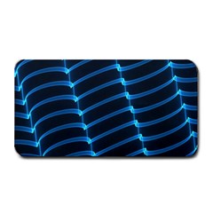 Background Light Glow Blue Medium Bar Mats by Nexatart