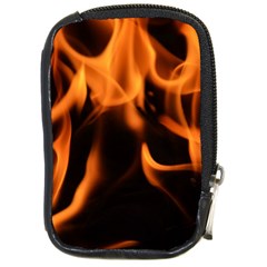 Fire Flame Heat Burn Hot Compact Camera Cases by Nexatart