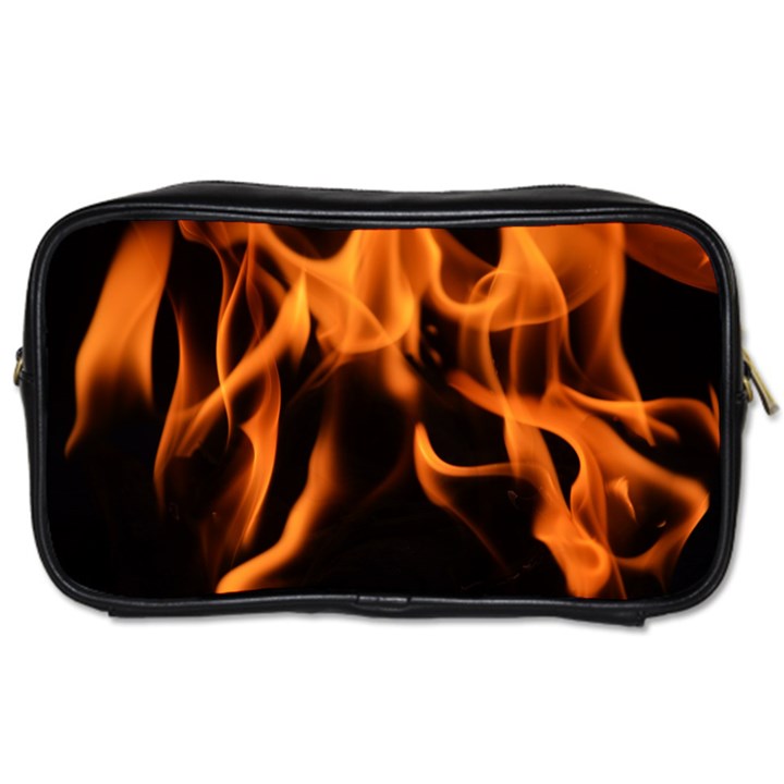 Fire Flame Heat Burn Hot Toiletries Bags 2-Side