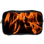 Fire Flame Heat Burn Hot Toiletries Bags 2-Side Back