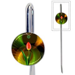 Tulip Flower Background Nebulous Book Mark by Nexatart