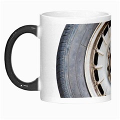 Flat Tire Vehicle Wear Street Morph Mugs by Nexatart