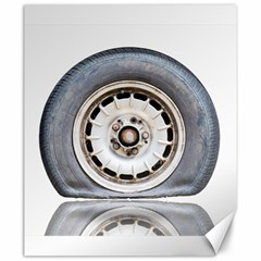 Flat Tire Vehicle Wear Street Canvas 20  x 24  