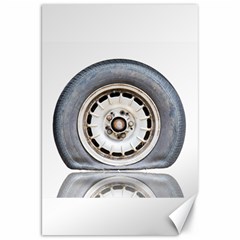 Flat Tire Vehicle Wear Street Canvas 20  x 30  