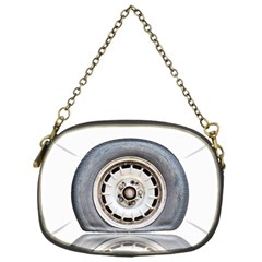 Flat Tire Vehicle Wear Street Chain Purses (one Side)  by Nexatart