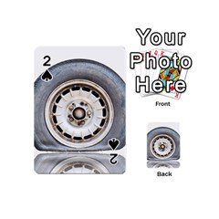 Flat Tire Vehicle Wear Street Playing Cards 54 (Mini) 