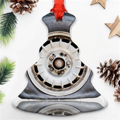 Flat Tire Vehicle Wear Street Ornament (Christmas Tree) 