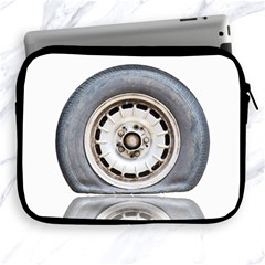 Flat Tire Vehicle Wear Street Apple Ipad 2/3/4 Zipper Cases by Nexatart