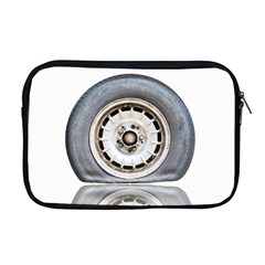 Flat Tire Vehicle Wear Street Apple MacBook Pro 17  Zipper Case