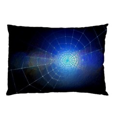 Network Cobweb Networking Bill Pillow Case by Nexatart