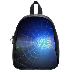 Network Cobweb Networking Bill School Bags (small)  by Nexatart