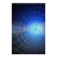 Network Cobweb Networking Bill Shower Curtain 48  X 72  (small)  by Nexatart