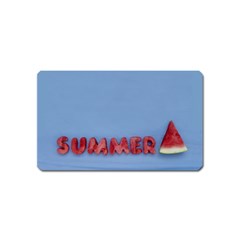 Summer Watermellon Magnet (name Card) by PhotoThisxyz