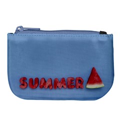 Summer Watermellon Large Coin Purse by PhotoThisxyz