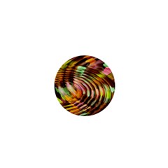 Wave Rings Circle Abstract 1  Mini Buttons by Nexatart