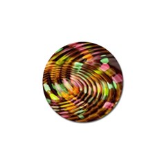 Wave Rings Circle Abstract Golf Ball Marker (10 Pack) by Nexatart