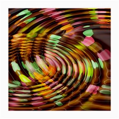 Wave Rings Circle Abstract Medium Glasses Cloth by Nexatart