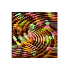 Wave Rings Circle Abstract Satin Bandana Scarf by Nexatart