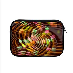 Wave Rings Circle Abstract Apple Macbook Pro 15  Zipper Case by Nexatart