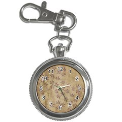 Parchment Paper Old Leaves Leaf Key Chain Watches