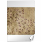 Parchment Paper Old Leaves Leaf Canvas 20  x 30   19.62 x28.9  Canvas - 1