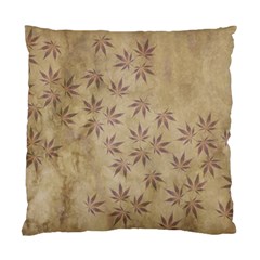 Parchment Paper Old Leaves Leaf Standard Cushion Case (One Side)