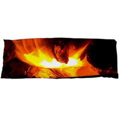 Fire Rays Mystical Burn Atmosphere Body Pillow Case (dakimakura) by Nexatart