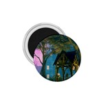 Background Forest Trees Nature 1.75  Magnets Front