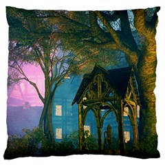 Background Forest Trees Nature Standard Flano Cushion Case (one Side) by Nexatart