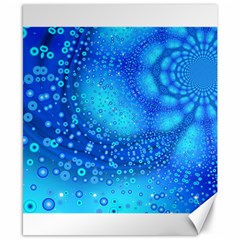 Bokeh Background Light Reflections Canvas 8  X 10  by Nexatart