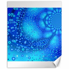 Bokeh Background Light Reflections Canvas 16  X 20   by Nexatart