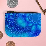 Bokeh Background Light Reflections Mini Coin Purses Front