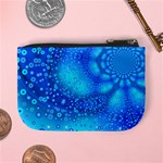 Bokeh Background Light Reflections Mini Coin Purses Back