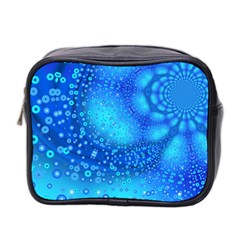 Bokeh Background Light Reflections Mini Toiletries Bag 2-side by Nexatart